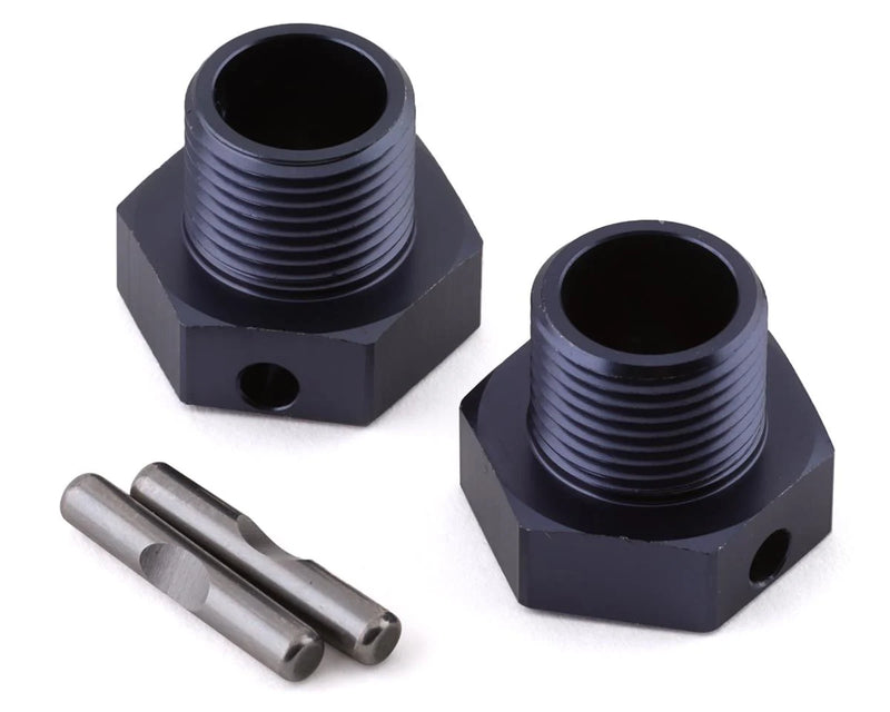 Tekno RC ET48 2.0 Aluminum 17mm Hex Wheel Hub Set (Gun Metal) (2