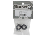 Tekno RC NB48 2.1 Aluminum 17mm Wheel Hub Set (Gun Metal) (2) (+1mm Offset)