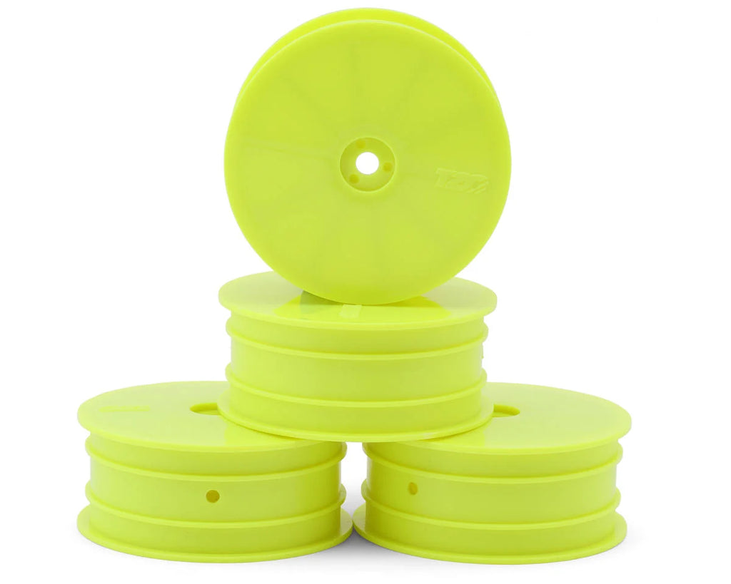 TZO Tires 4WD 2.2" Front Wheels (Yellow) (4) - TZO-4WD-FW-Y