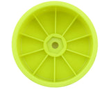 TZO Tires 2.2" 1/10 Buggy Rear Wheels (Yellow) (4) - TZO-RWD-RW-Y