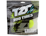 TZO Tires 2.2" 1/10 Buggy Rear Wheels (Yellow) (4) - TZO-RWD-RW-Y
