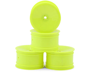 TZO Tires 2.2" 1/10 Buggy Rear Wheels (Yellow) (4) - TZO-RWD-RW-Y