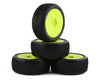 TZO Tires 202 1/8 Buggy Pre-Glued Tire Set (Yellow) (4) (Super Soft)