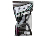 TZO Tires 402 1/8 Truggy Non-Glued Tire Set (White Wheels) (2) (Super Soft)