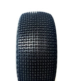 DIALED-RC V11 Soft 1/8 Buggy Tires  (Pre-mounted) (White Dish) (4) - DRC-9420-V11SG