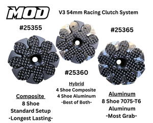 MOD / MIP V3 54mm Racing Clutch, 1/5 Scale