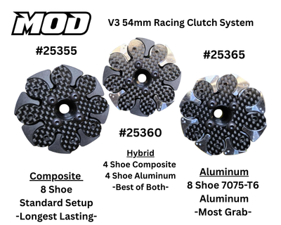 MOD / MIP V3 54mm Racing Clutch, 1/5 Scale
