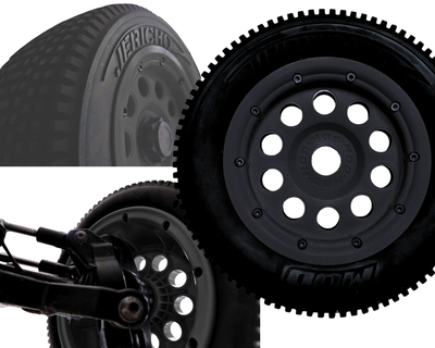 MOD Race Armor Bead Lock Wheels 5ive T 1.0 / 2.0 - Black