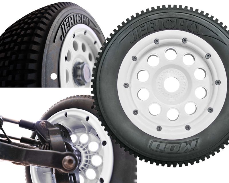 MOD Race Armor Bead Lock Wheels 5ive T 1.0 / 2.0 - White | Matt