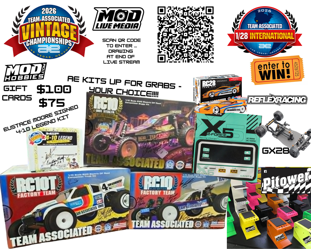 2026 Team Associated Vintage Championships - MOD LIVE MEDIA - Waffle