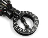 Yeah Racing 1/10 Touring Cars Aluminum Round Droop Gauge (Black)
