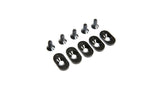 18T - 22T (Choose) 62T Spur Engine Mount Inserts Black (5): 5ive-T 2.0 /1.0 / B