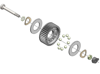 #20095 - MIP Rebuild Kit, Losi Mini-T/B 2.0 Series Ball Diff