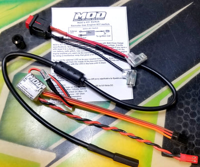 MOD 5th Scale Gas Racing Kill Switch (NO AUX) Plug and Play #19935