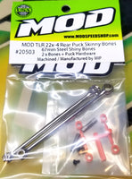 MOD TLR 22x-4 Rear X67mm Skinny Puck Bones / Hardware (2)  #20503