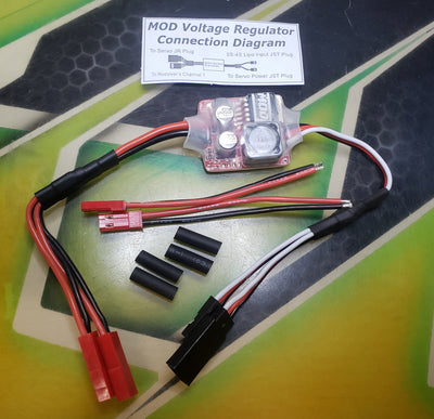 True Power Servo Voltage Regulator 4s / 3s Large Scale Servos