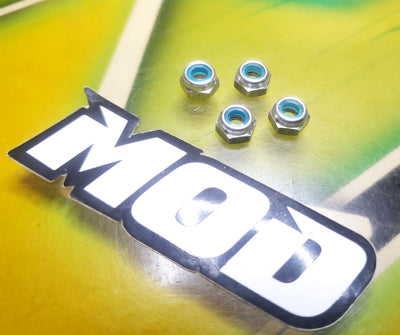 MOD Thin Aluminum 7mm Nuts (4)  - #22366