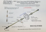 MOD Team Associated B74.2 /.1 Bi- Metal / Skinny Bone Puck System Complete F/C/R #19950