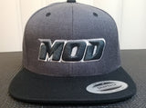 Snap Back Hat - Flat Bill - MOD - Choose Color