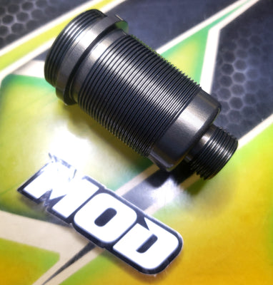 MOD V4.5-V1 Big Bore Front Shock Body (Gun Metal) #21603