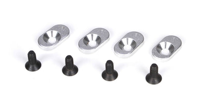Engine Mount Inserts & Screws, 20T (4): 5IVE-T 1.0 / 2.0 / B (LOSB5802)