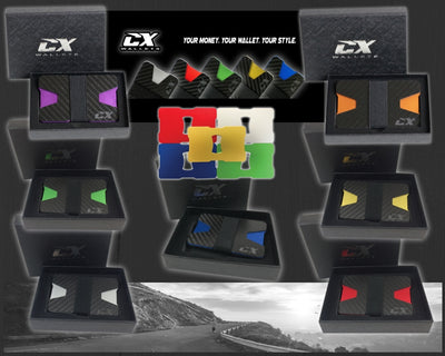 Carbon Fiber CX Wallet w/ Built - In Bottle Opener - Pick a Color!