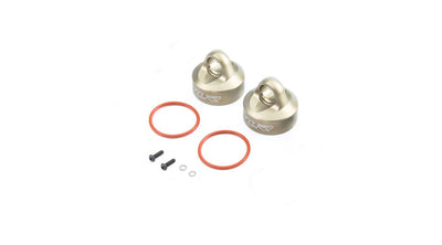 Bleeder Shock Caps, Al (2): 5T, MINI WRC (TLR353003)