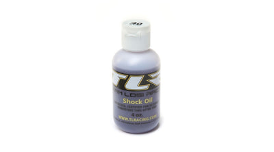 40 wt, 4oz, TLR Silicone Shock Oil (TLR74025)