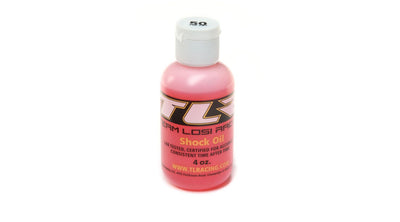 50 wt, 4oz, TLR Silicone Shock Oil (TLR74027)