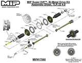 MIP Bi-Metal Super Diff™, 13.5 Drive Kit, TLR 22 5.0 / 4.0 #17060
