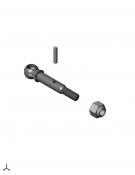 MIP C-CVD Axle, Traxxas Slash, Rustler, Stampede (1) #08114