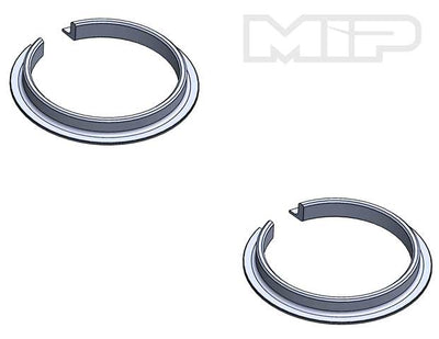 V4.5-V1 Spring Retainer Black (2) , 32mm Big Bore Bypass1, Losi 5ive-T 2.0/1.0 -  #19601