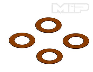 #14383 - Losi 5ive-T .010" Thick Brown Valve (4),  32mm Big Bore Bypass1