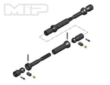 MIP X-Duty™, Center Drive Kit, 120mm to 145mm w/ 5mm Hubs, Axial SMT10 Monster Trucks #18190