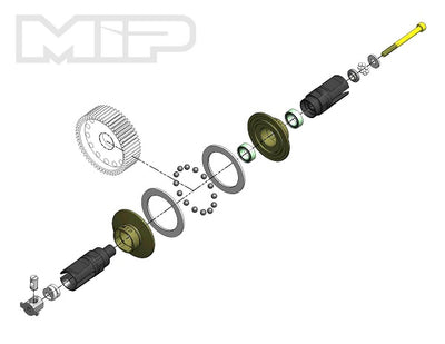 MOD / MIP Bi-Metal Pin Drive Super Diff Kit, 6 / 6.1 Series, #17100