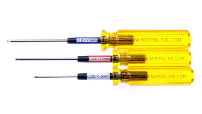 Metric Wrench Set (3), 1.5, 2.0, & 2.5 mm #9502